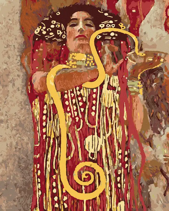 Billig Diamond painting – HYGIEIA (G. KLIMT)