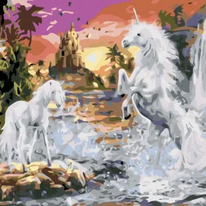 Begrenztes Angebot Diamond painting - EINHORN