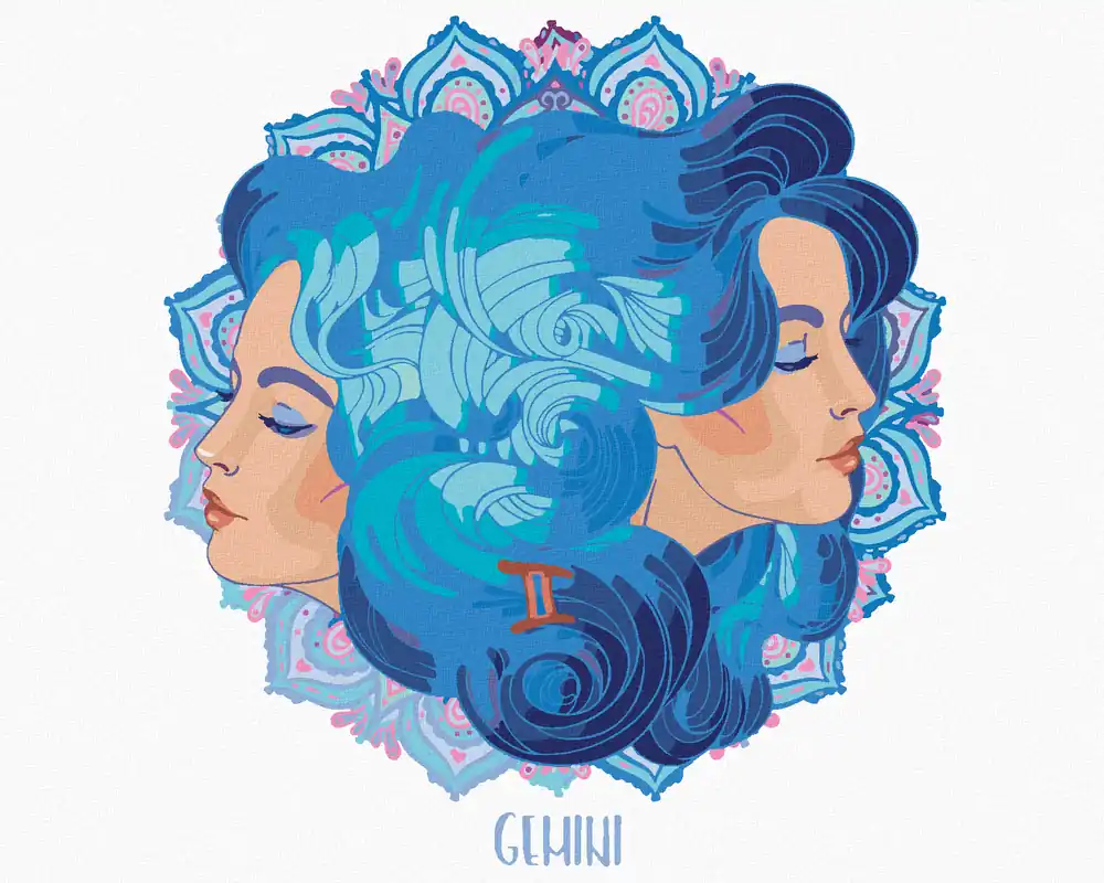 Diamond painting – ZWILLING-FRAU Nur Heute