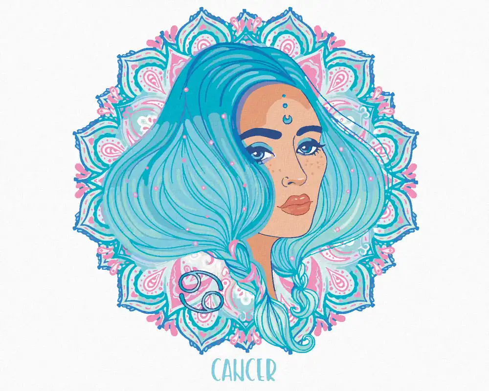 Weltweiter Versand Diamond painting – KREBS-FRAU