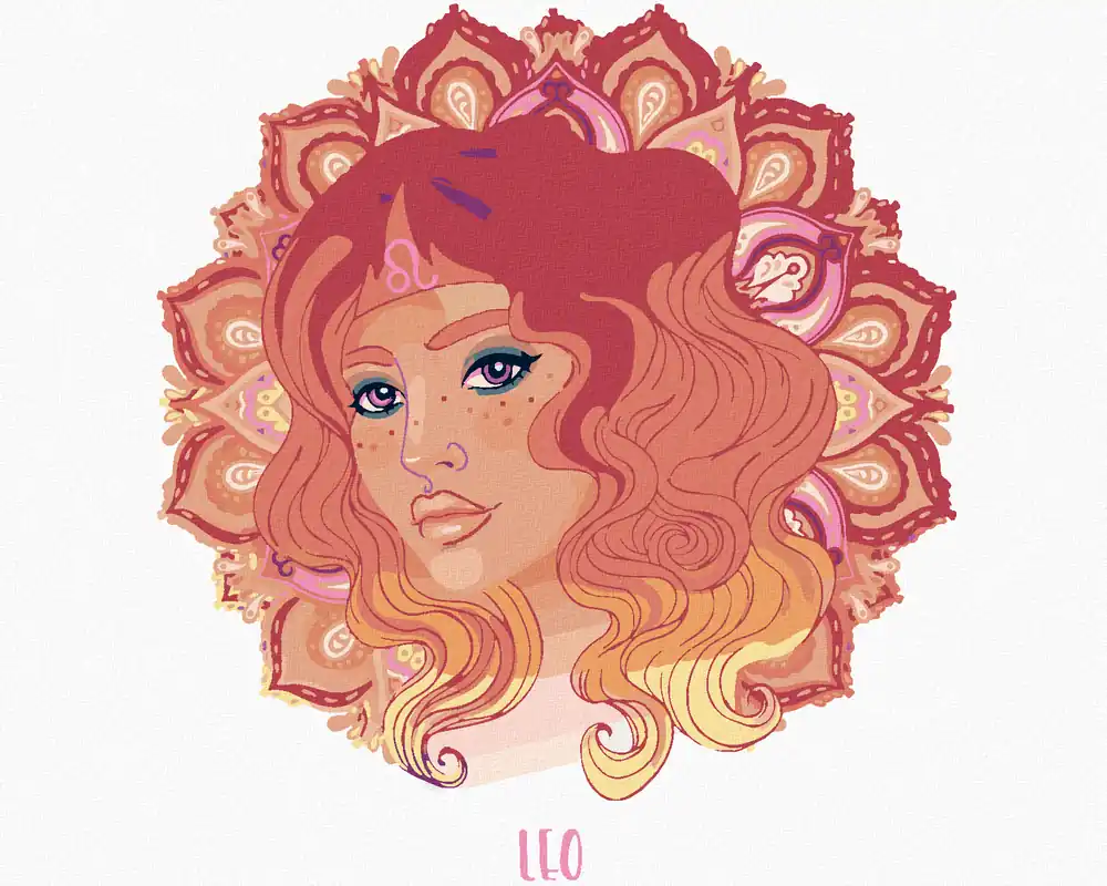 Günstig Diamond painting – LÖWE-FRAU