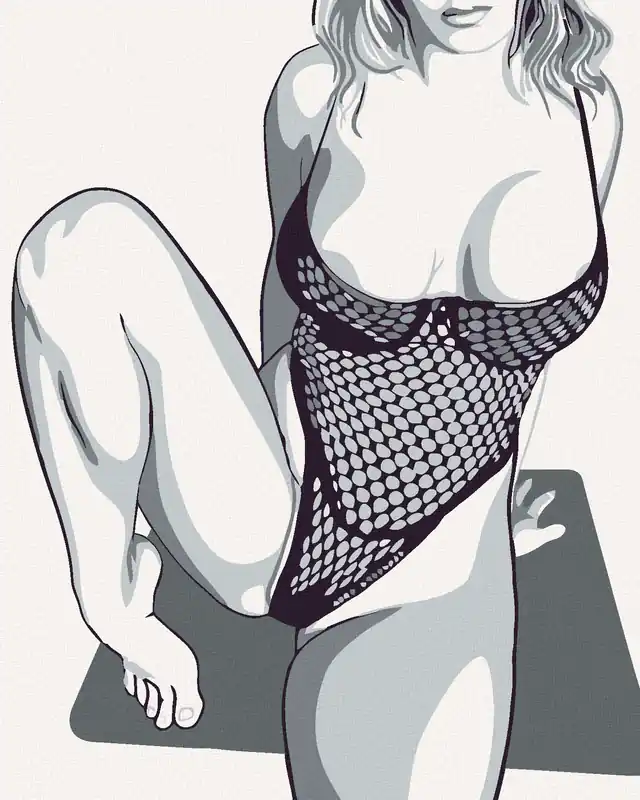 Diamond painting – VERFÜHRERISCHER KÖRPER Ausverkauf