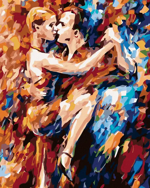 Diamond painting – IN DER LEIDENSCHAFT DES TANZES Sonderaktion