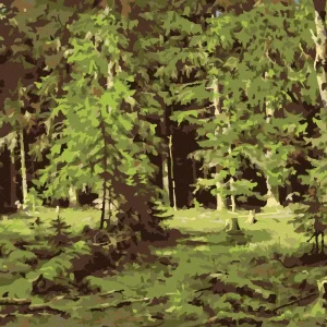 Diamond painting - WALD (IVAN SHISHKIN) Heute Kaufen