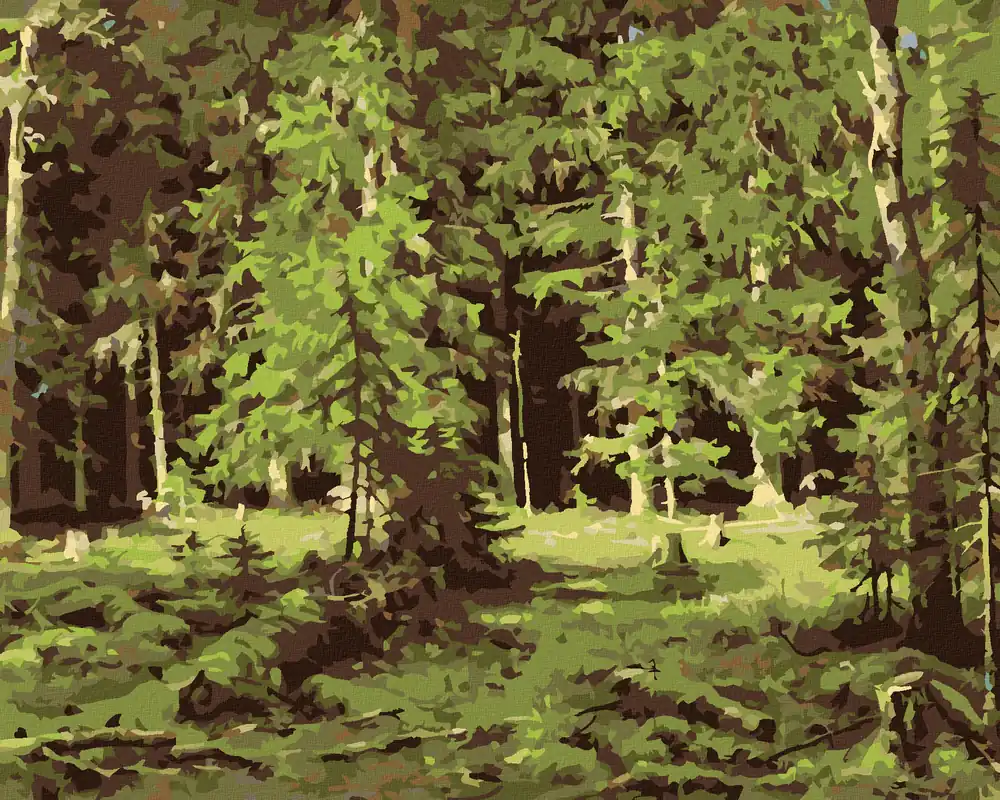 Diamond painting – WALD (IVAN SHISHKIN) Heute Kaufen