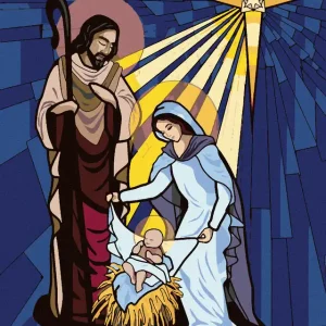 Günstig Diamond painting - HEILIGE FAMILIE