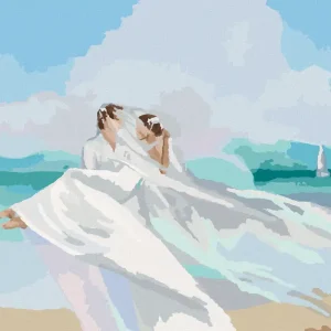 Diamond painting - HOCHZEIT AM STRAND Direkt Vom Hersteller
