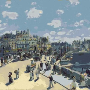 Mega-Angebot Diamond painting - PONT-NEUF (PIERRE-AUGUSTE RENOIR)