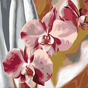 Diamond painting - ROSA ORCHIDEE Abverkauf