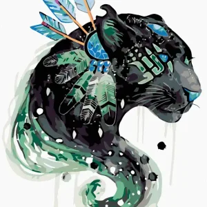 Diamond painting - PUMA MIT TRAUMFÄNGER Geprüft