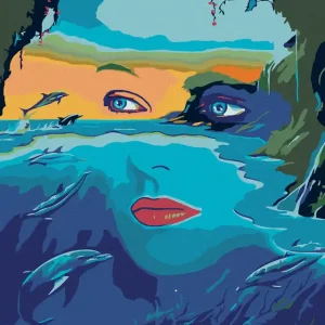 Diamond painting - BLICK VOM MEER Preisknaller