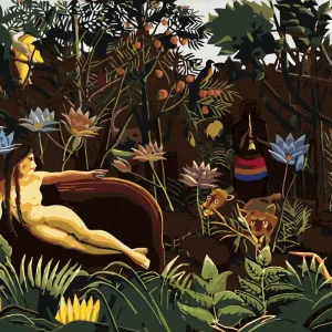 Diamond painting - DER TRAUM (HENRI ROUSSEAU) Angebot