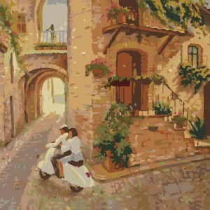 Diamond painting - FAHRT DURCH ITALIEN Heute Kaufen