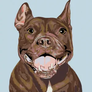 Diamond painting - PITBULL Preiswert