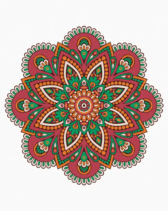 Kracherpreis Diamond painting – MANDALA VI