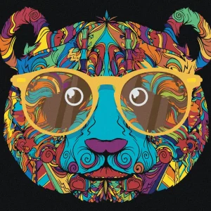 Diamond painting - PANDA MIT BRILLE Jetzt Bestellen