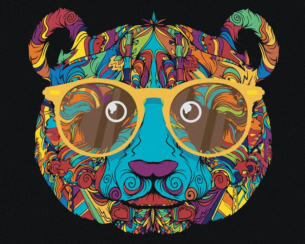 Diamond painting – PANDA MIT BRILLE Jetzt Bestellen