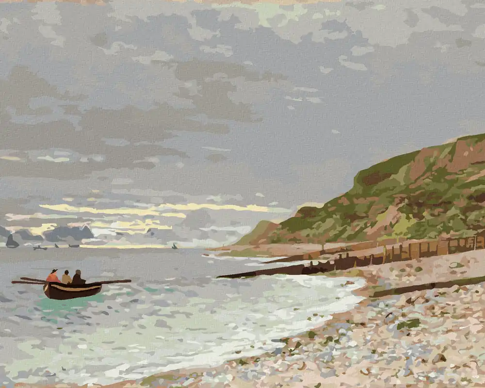 Diamond painting – LA POINTE DE LA HÈVE, SAINTE-ADRESSE (CLAUDE MONET) Beliebt