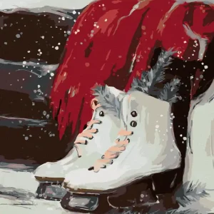 Diamond painting - SCHLITTSCHUHE Neue Kollektion