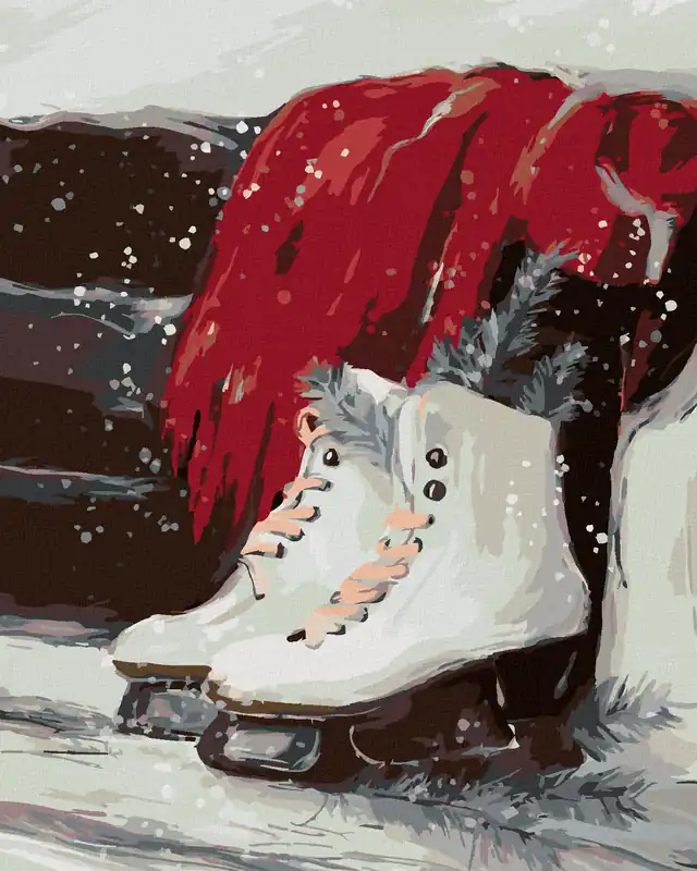 Diamond painting – SCHLITTSCHUHE Neue Kollektion