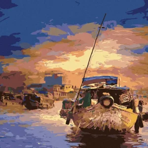 Sonderaktion Diamond painting - BOOTE IN VIETNAM