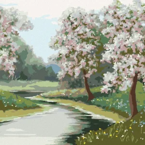 Diamond painting - FRÜHLINGSSTIMMUNG IM WALD Top-Qualität