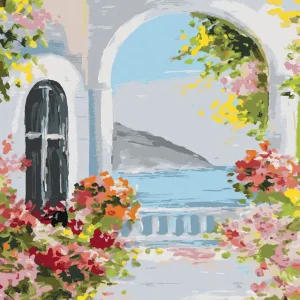 Neue Ware Diamond painting - SOMMERHAUS AM MEER