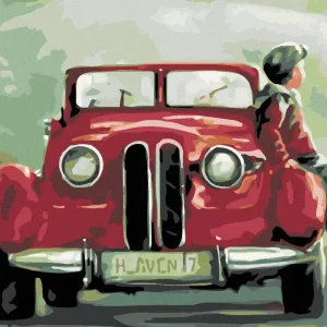 Diamond painting - SITZENDER JUNGE AUF DEM KOTFLÜGEL Wochenendangebot