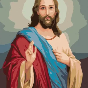 Neuheit Diamond painting - JESUS CHRISTUS