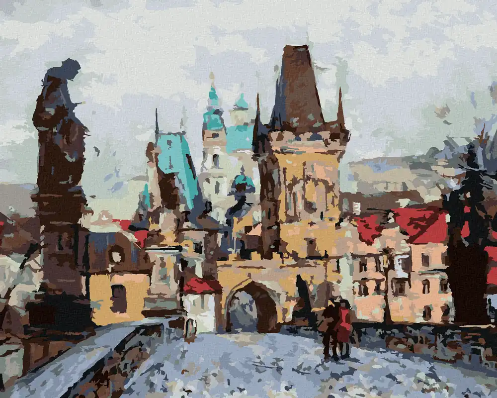 Diamond painting – KARLSBRÜCKE IM HERBST Kracherpreis