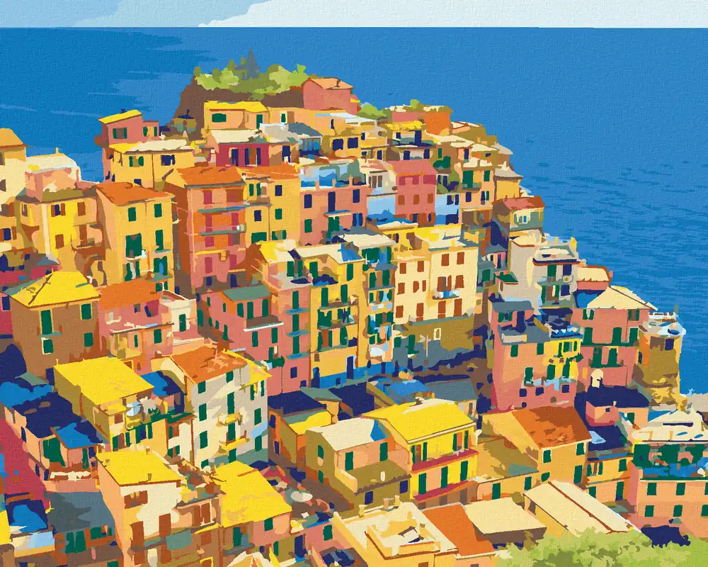 Mega-Angebot Diamond painting – HÄUSER IM NATIONALPARK VON CINQUE TERRE