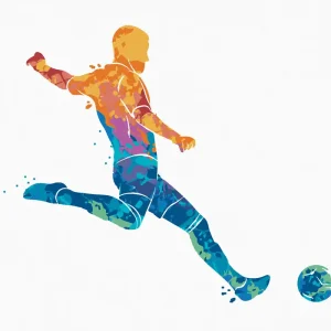 Diamond painting - FUSSBALLER Schneller Versand