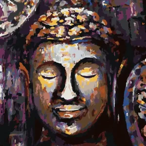 Diamond painting - BUDDHA IN FARBEN Gleich Bestellen