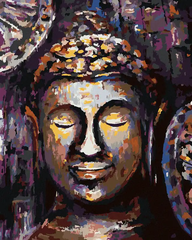 Diamond painting – BUDDHA IN FARBEN Gleich Bestellen
