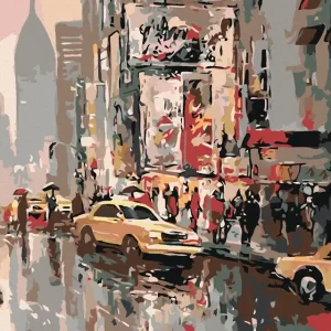 Neu Diamond painting - AMERIKANISCHES TAXI