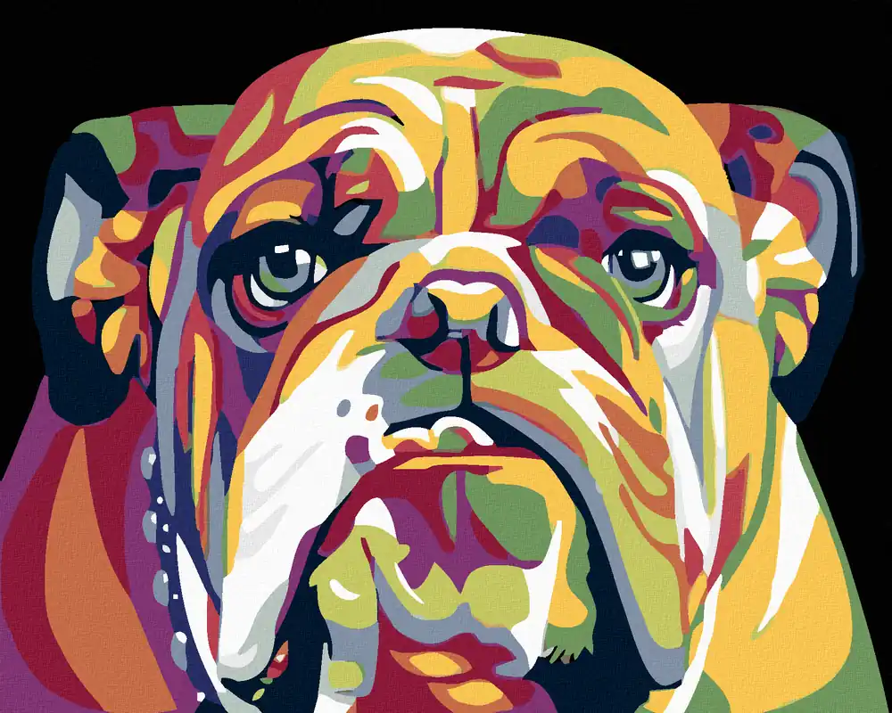 Expressversand Diamond painting – BULLDOGGE