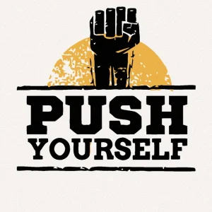 Diamond painting - PUSH YOURSELF Markenprodukt