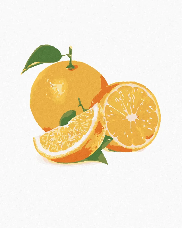 Diamond painting – ORANGE Neuheit