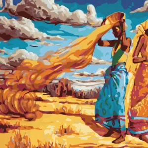 Echt Diamond painting - AFRIKANISCHE FRAUEN