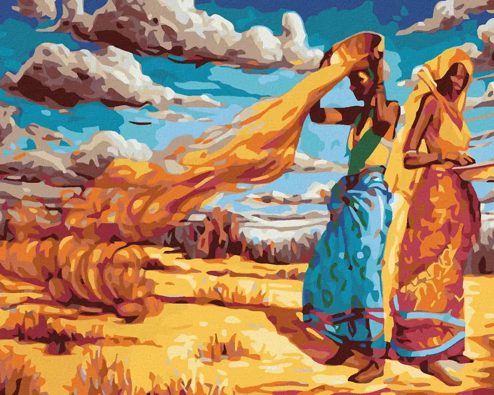 Echt Diamond painting – AFRIKANISCHE FRAUEN
