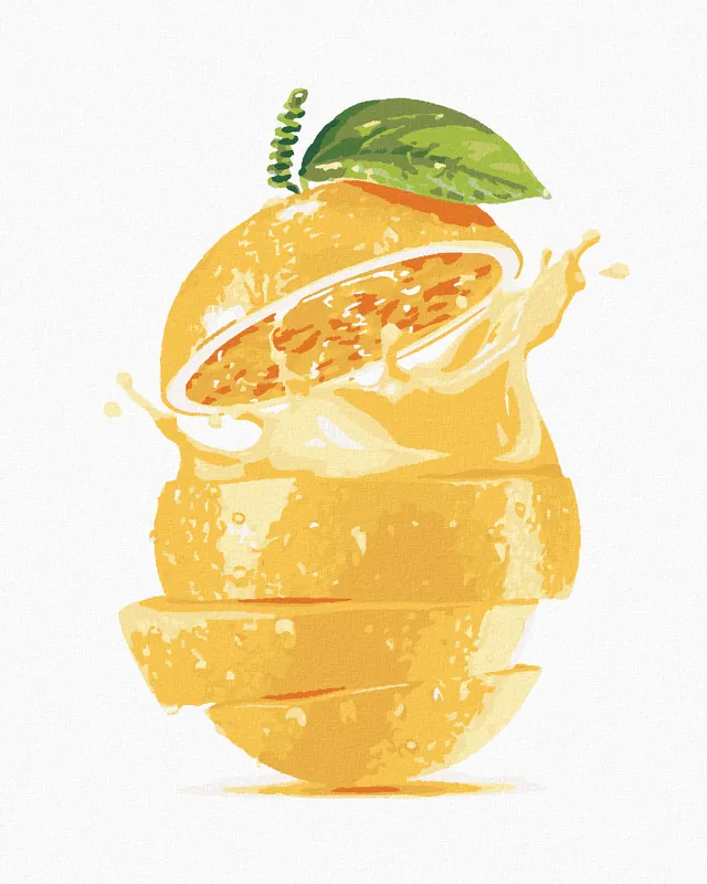 Expressversand Diamond painting – ZITRONE