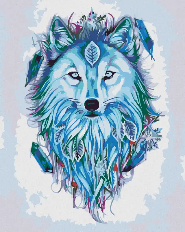 Must-Have Diamond painting – TRAUMFÄNGER MIT WOLF