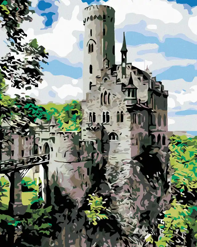 Diamond painting – RITTERBURG Begrenztes Angebot