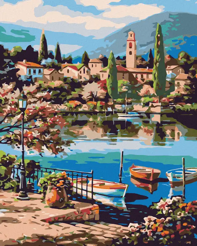 Beliebt Diamond painting – RUDERBOOT IM BERGSEE