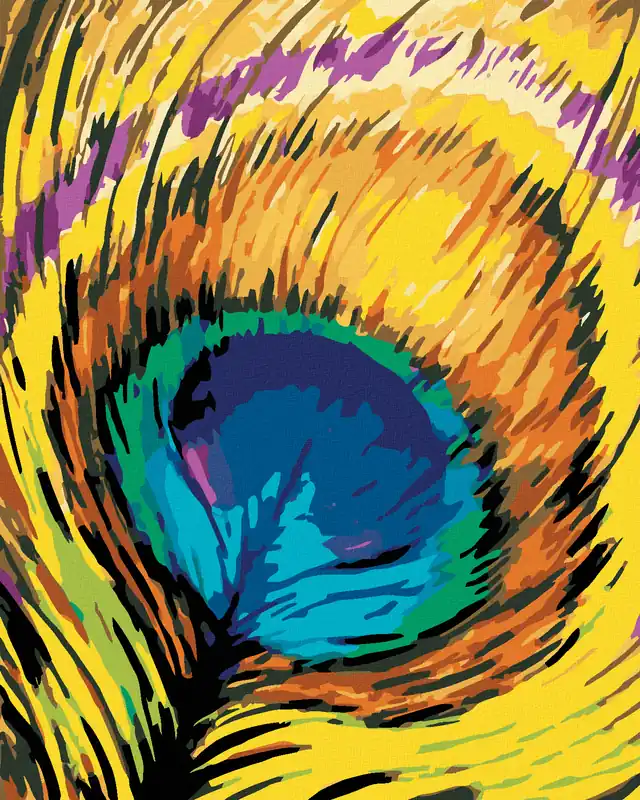 Diamond painting – EIN PFAUENFEDER Heute Kaufen