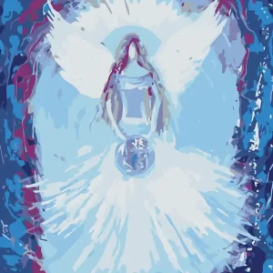 Super-Preis Diamond painting - ENGEL VON LENKA - UNIVERSE ANGEL