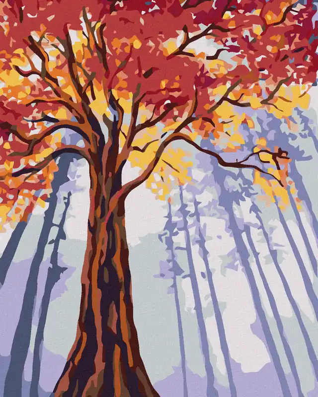Angebot Diamond painting – GROßER HERBSTBAUM
