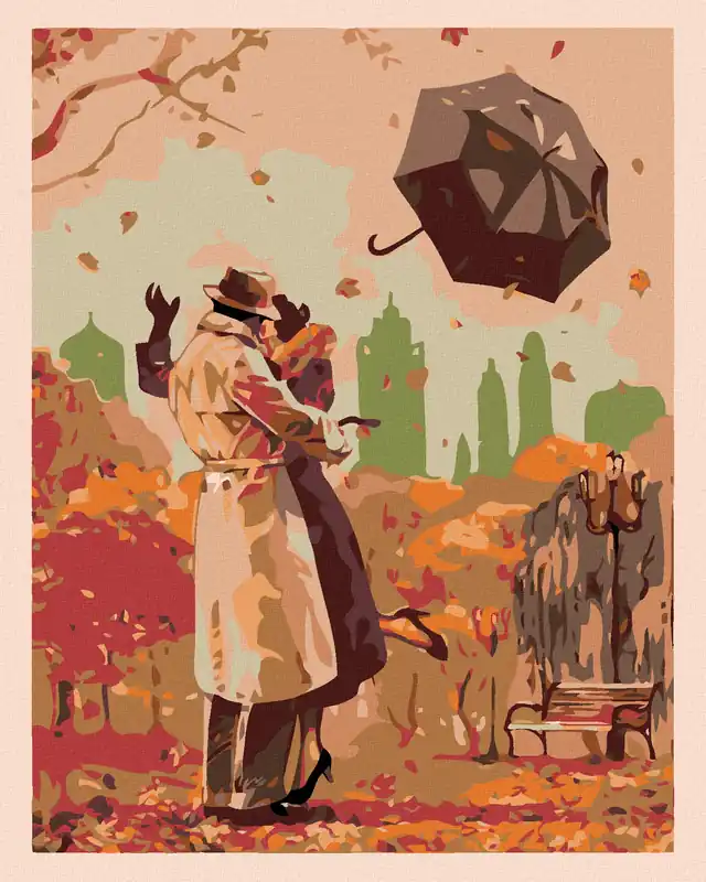 Diamond painting – HERBSTROMANZE Markenware