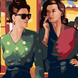 Echt Diamond painting - FREUNDINNEN