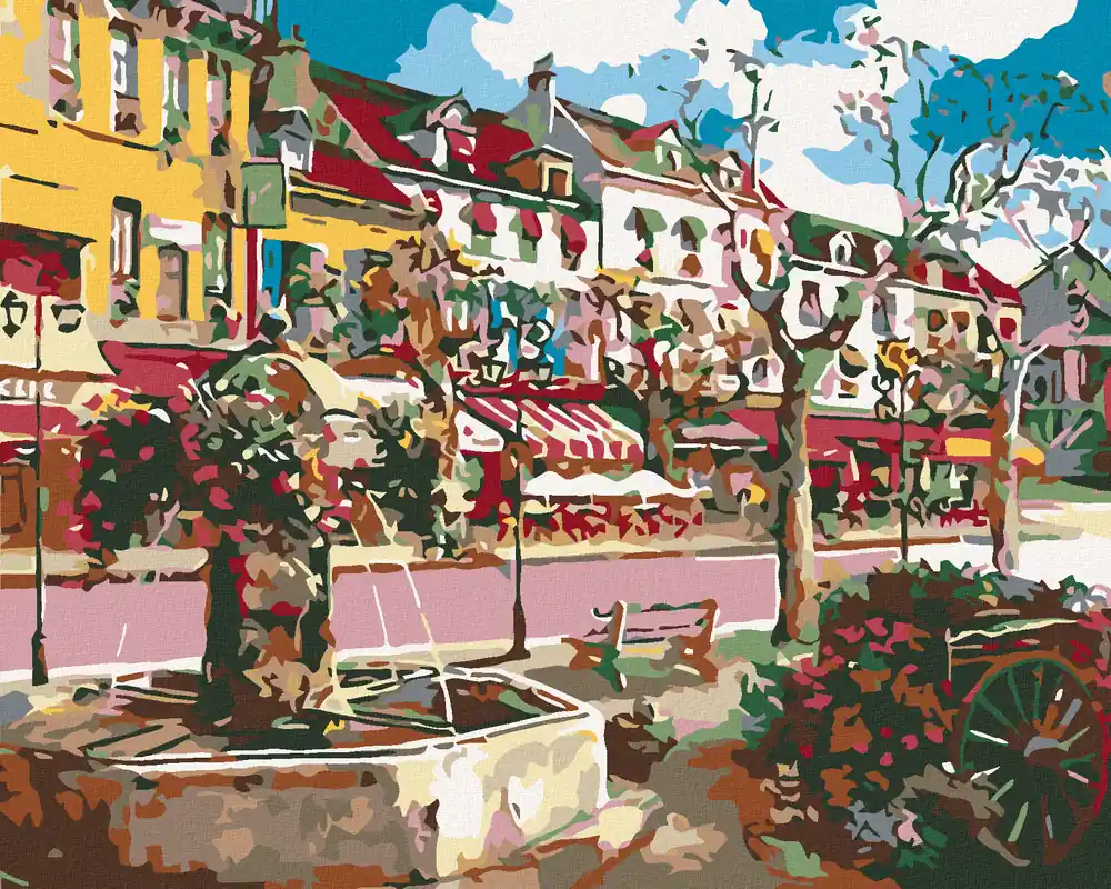 Diamond painting – SOMMERSTRAßEN Saisonangebot